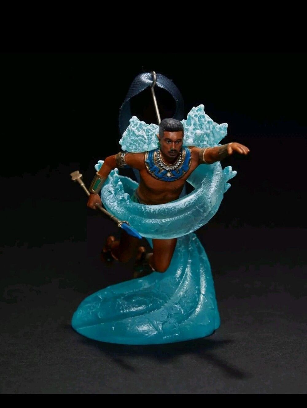 Disney Parks Sketchbook Marvel Black Panther 2 NAMOR Water Holiday Ornament